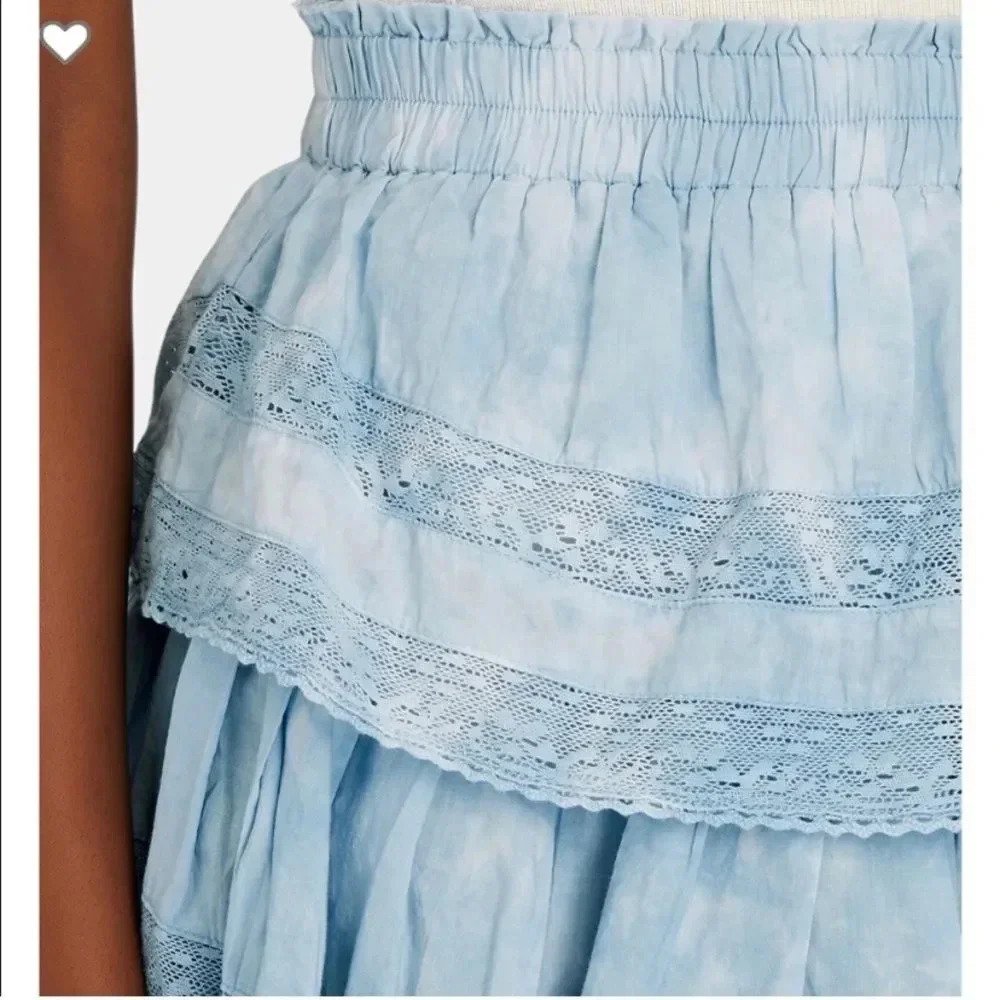 LoveShackFancy Ruffle Mini Skirt - Picture 7 of 15